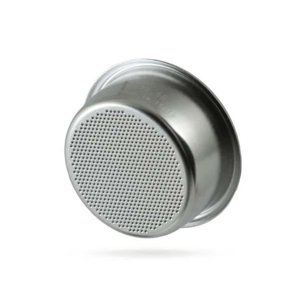 Filtro espresso doble no presurizado 51 mm de acero inoxidable para extracción precisa y profesional.